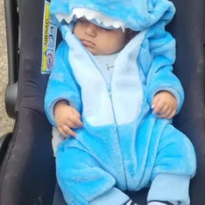 Baby Stitch Onesie | Fluffy jumpsuit - Image 5