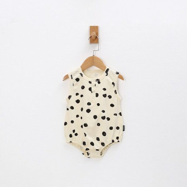 3 / 0-3M Leopard Print Cotton Outfit Baby Romper JuniorHaul