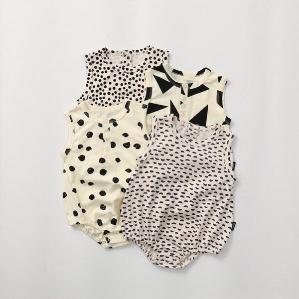 Leopard Print Cotton Outfit Baby Romper JuniorHaul