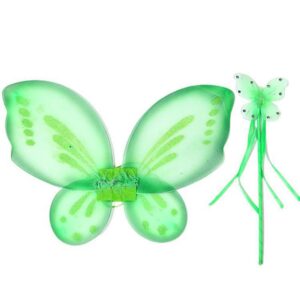 Green Butterfly Princess Ball Gown Kids Dress JuniorHaul