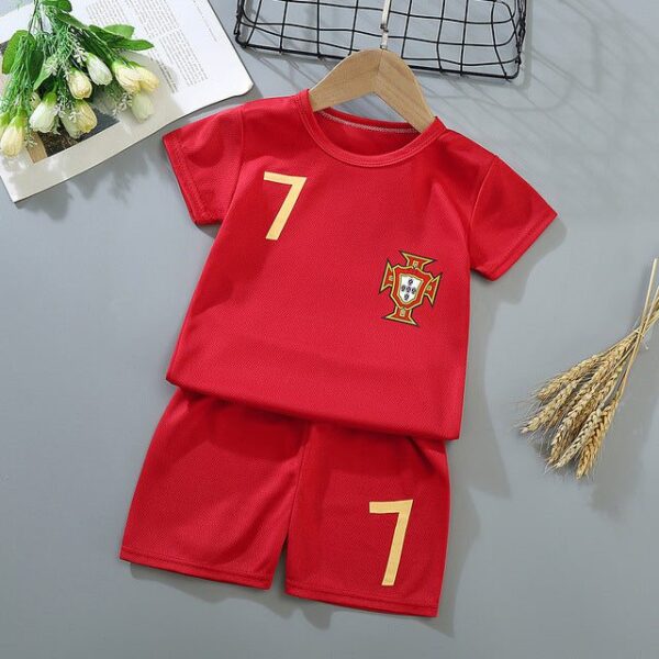 Portugal 7 / 4T Football Baby Summer Suit JuniorHaul