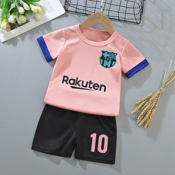 Pink FCB 10 / 3T Football Baby Summer Suit JuniorHaul