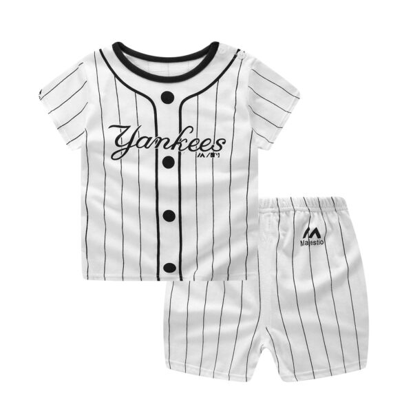4T NY Yankees Baseball Baby Summer Suit JuniorHaul