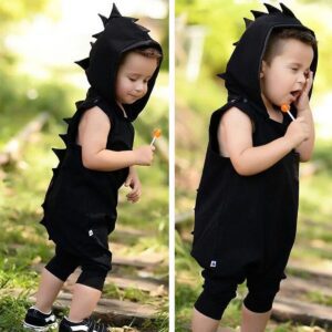 Buy Baby Dinosaur Hooded Jumpsuit I Roar into Style