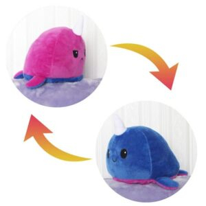 20X15X15cm 200002984 Cat Mood Flip Plush Toy JuniorHaul