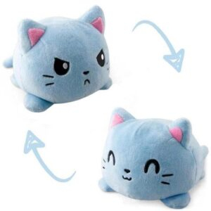 20X15X15cm 1052 Cat Mood Flip Plush Toy JuniorHaul