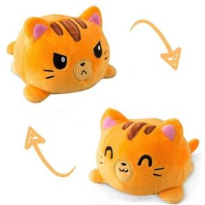 20X15X15cm 496 Cat Mood Flip Plush Toy JuniorHaul