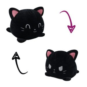 20X15X15cm 203221806 Cat Mood Flip Plush Toy JuniorHaul