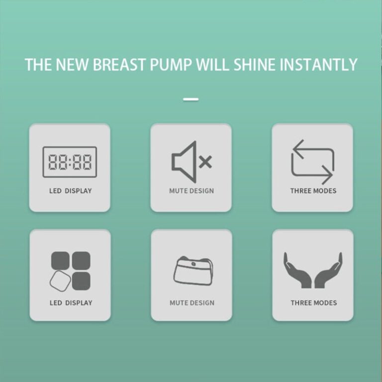 LED Display Electric Breast Pumps JuniorHaul