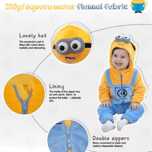 Little Minion Baby Jumpsuit JuniorHaul
