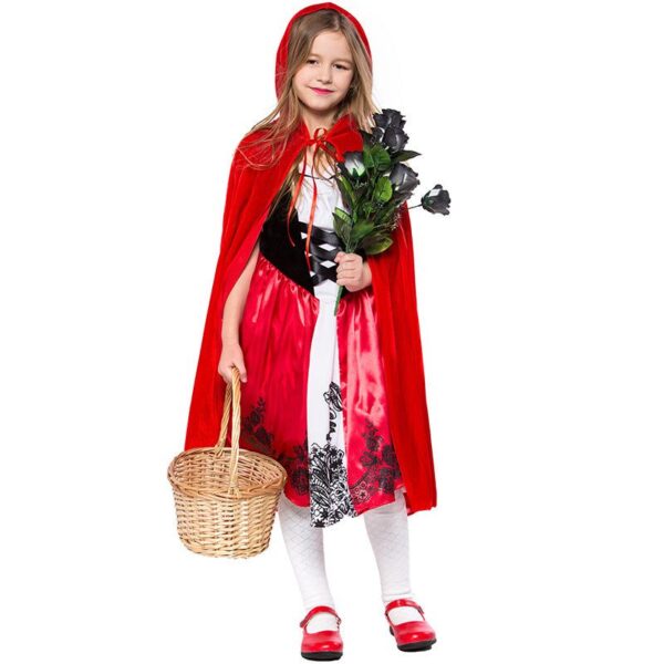Halloween Red Riding Hood Cosplay Costume JuniorHaul