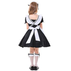 Halloween Girls Maid Cosplay Children Costume JuniorHaul