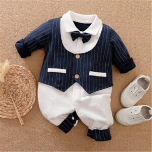 3 / 0-3M Gentleman Baby Rompers JuniorHaul