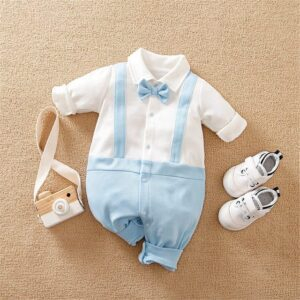 13 / 9-12M Gentleman Baby Rompers JuniorHaul