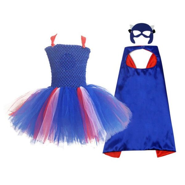 3 / L(5-6Y) Halloween Princess Evening Ball Gown Dresses Cosplay JuniorHaul