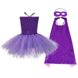 6 / M(3-4Y) Halloween Princess Evening Ball Gown Dresses Cosplay JuniorHaul