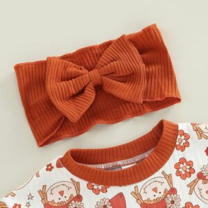 Halloween Cute Letter Printing Romper With Headband JuniorHaul