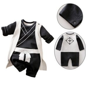 Sanemi Shinazugawa / 3M Demon Slayer Baby Jumpsuit Costume JuniorHaul