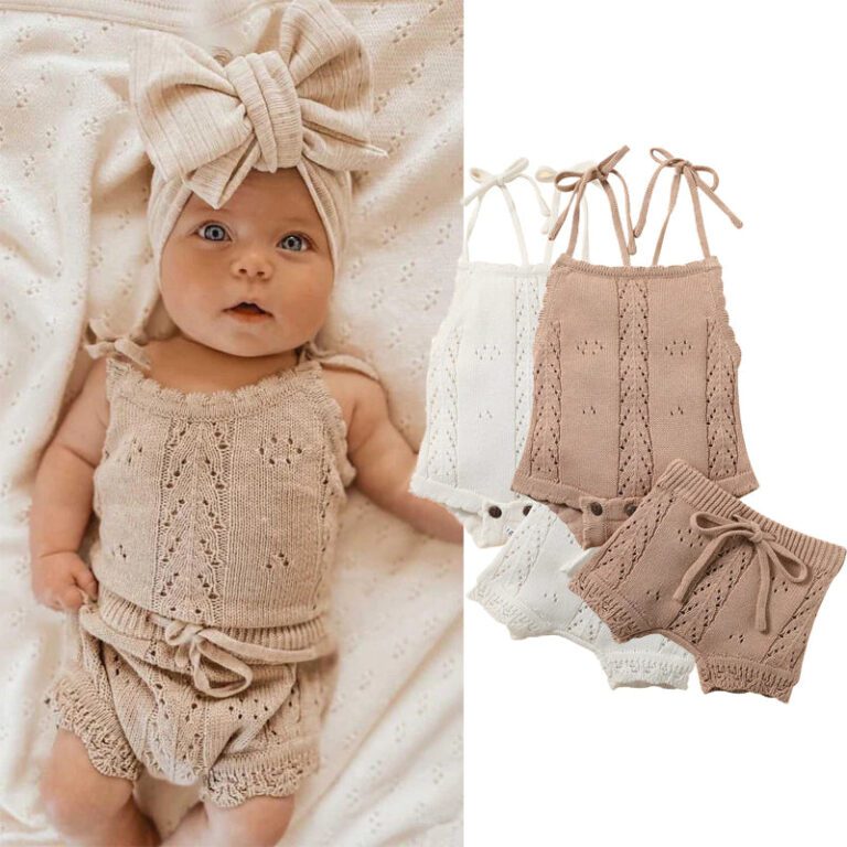 Buy Newborn Baby Girl Sleeveless Romper I Baby Girl Outfit