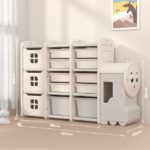 Cabinet 3 Train Shaped Storage For Kids JuniorHaul