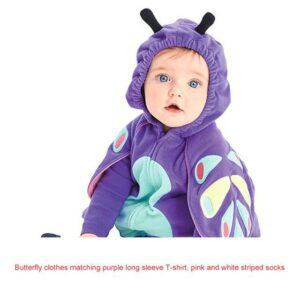 Butterfly / 3-6M Halloween 3PCS Halloween 3PCS Carnival Cosplay Sets JuniorHaul