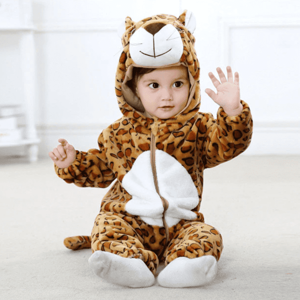 Leopard Baby Jumpsuit JuniorHaul