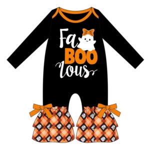 Halloween Printing Baby Girls Jumpsuit JuniorHaul