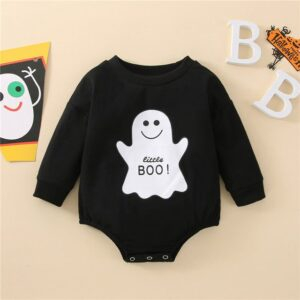 2 / 6-12M Halloween Pumpkin Printed Baby Sweatshirt JuniorHaul