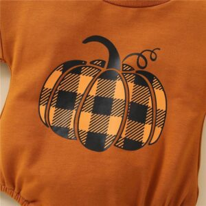 Halloween Pumpkin Printed Baby Sweatshirt JuniorHaul