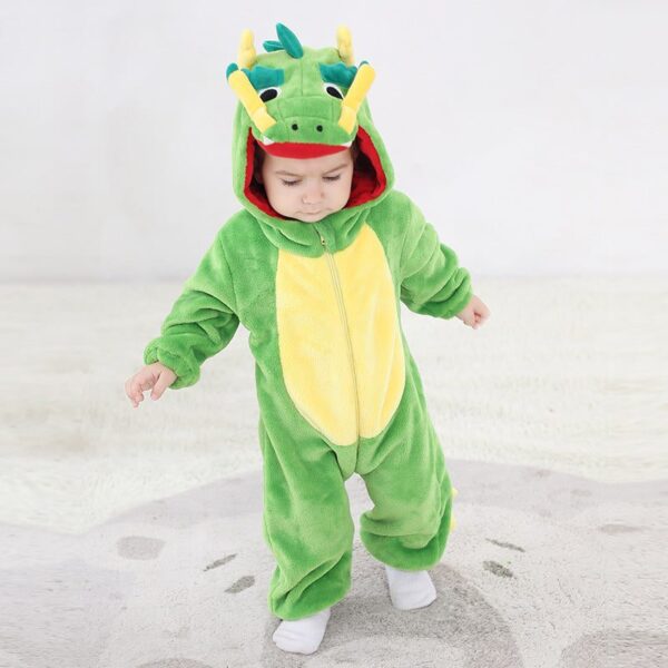 Fire Dragon Baby Jumpsuit JuniorHaul