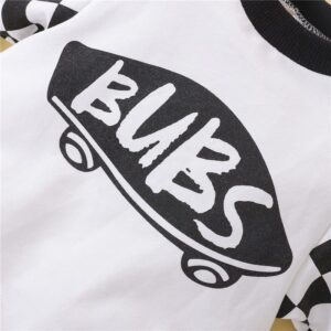 Halloween 3PCS Grid printed Baby Jumpsuits JuniorHaul