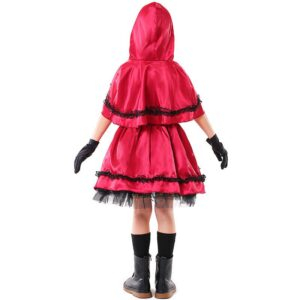 Little Red Riding Hood Children Halloween Cosplay Costume JuniorHaul