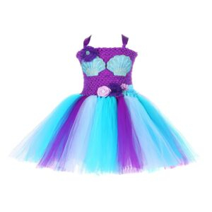 Mermaid Girls Ball Gown Princess Dress JuniorHaul