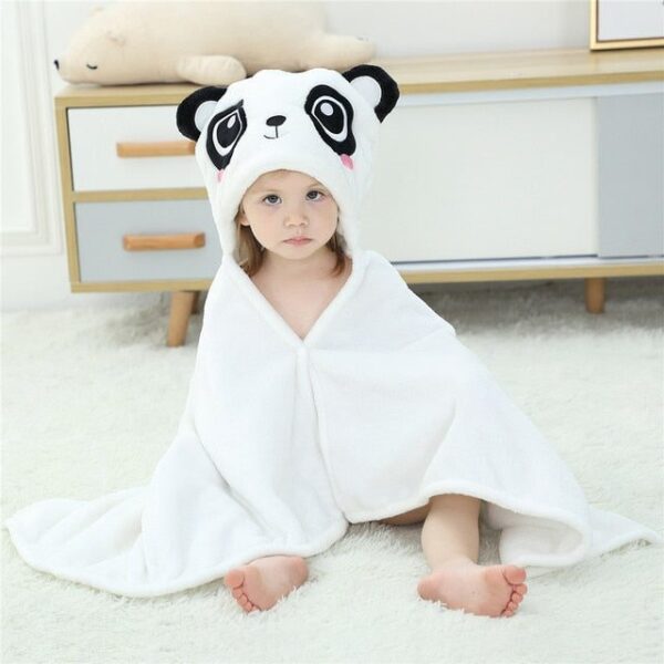 Panda / 70X100cm Animal Baby Bathrobes JuniorHaul
