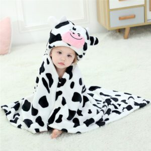 Cow / 70X100cm Animal Baby Bathrobes JuniorHaul