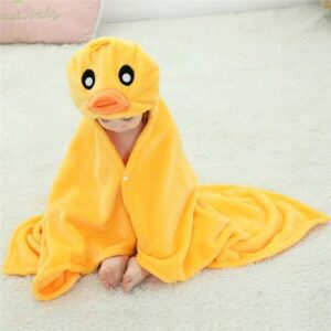 Duck / 70X100cm Animal Baby Bathrobes JuniorHaul