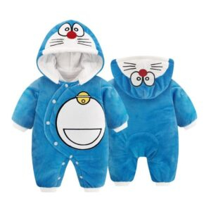 Doraemon / 24M Cartoon Baby Winter Jumpsuits JuniorHaul