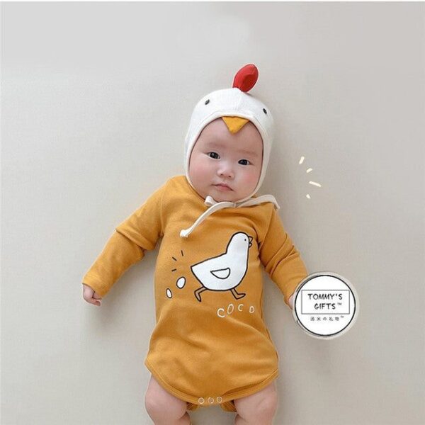 long sleeves / 3M Summer Baby Chick Costume With Hat JuniorHaul