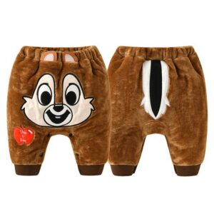 Cartoon Baby Winter Warm PP Trousers JuniorHaul