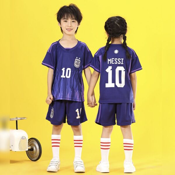 Blue 10 / 14cm Messi Kids Summer Suit JuniorHaul