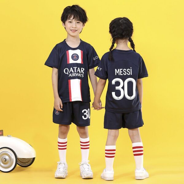 Black 30 / 14cm Messi Kids Summer Suit JuniorHaul