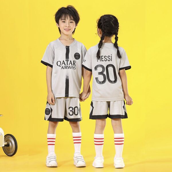 Grey 30 / 14cm Messi Kids Summer Suit JuniorHaul