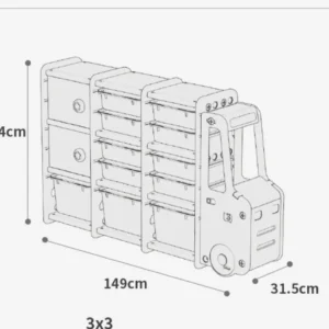 Car Shaped Storage For Kids JuniorHaul