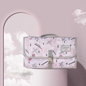 Light pink Baby Changing Portable Mat JuniorHaul