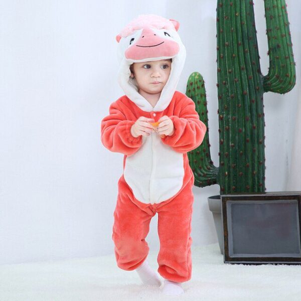 Red Unicorn Baby Jumpsuit JuniorHaul