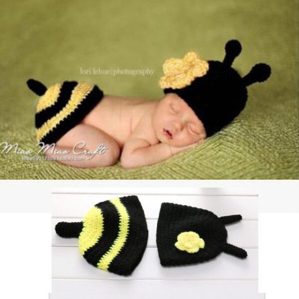 honeybee 100018786 / 0-3 months Newborn Photography Clothes JuniorHaul