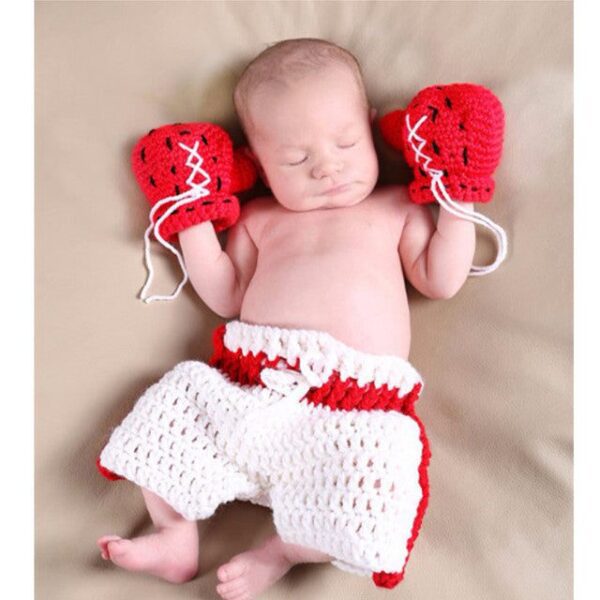 boxing champion / 0-3 months Newborn Photography Clothes JuniorHaul