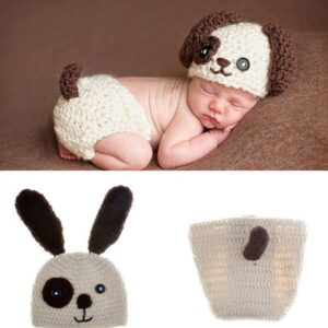 puppy 1 350850 / 0-3 months Newborn Photography Clothes JuniorHaul