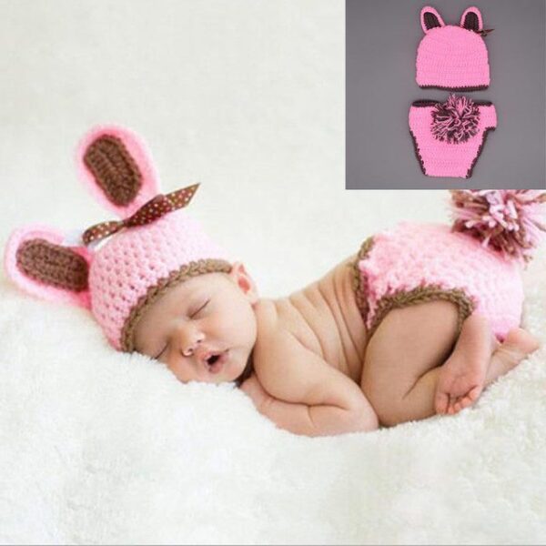 rabbit 2 200003699 / 0-3 months Newborn Photography Clothes JuniorHaul