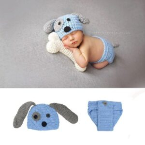 puppy 2 203221806 / 0-3 months Newborn Photography Clothes JuniorHaul